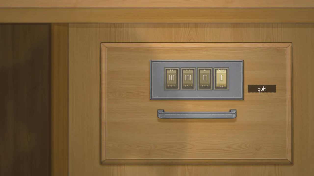 Official Steam screenshot of the numbered wall panel used during the investigation
